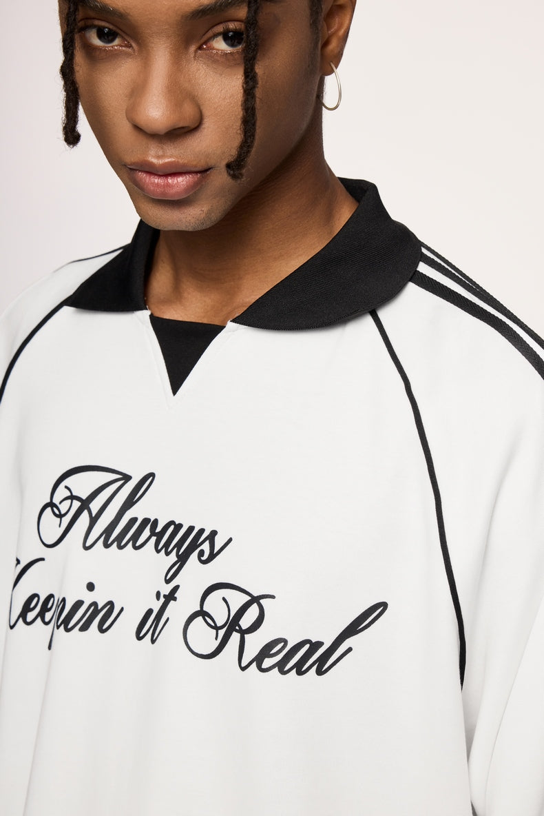 Sports Real Vibes Raglan Polo