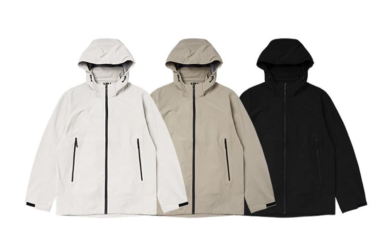 Hooded Jacket with Anti-Drop