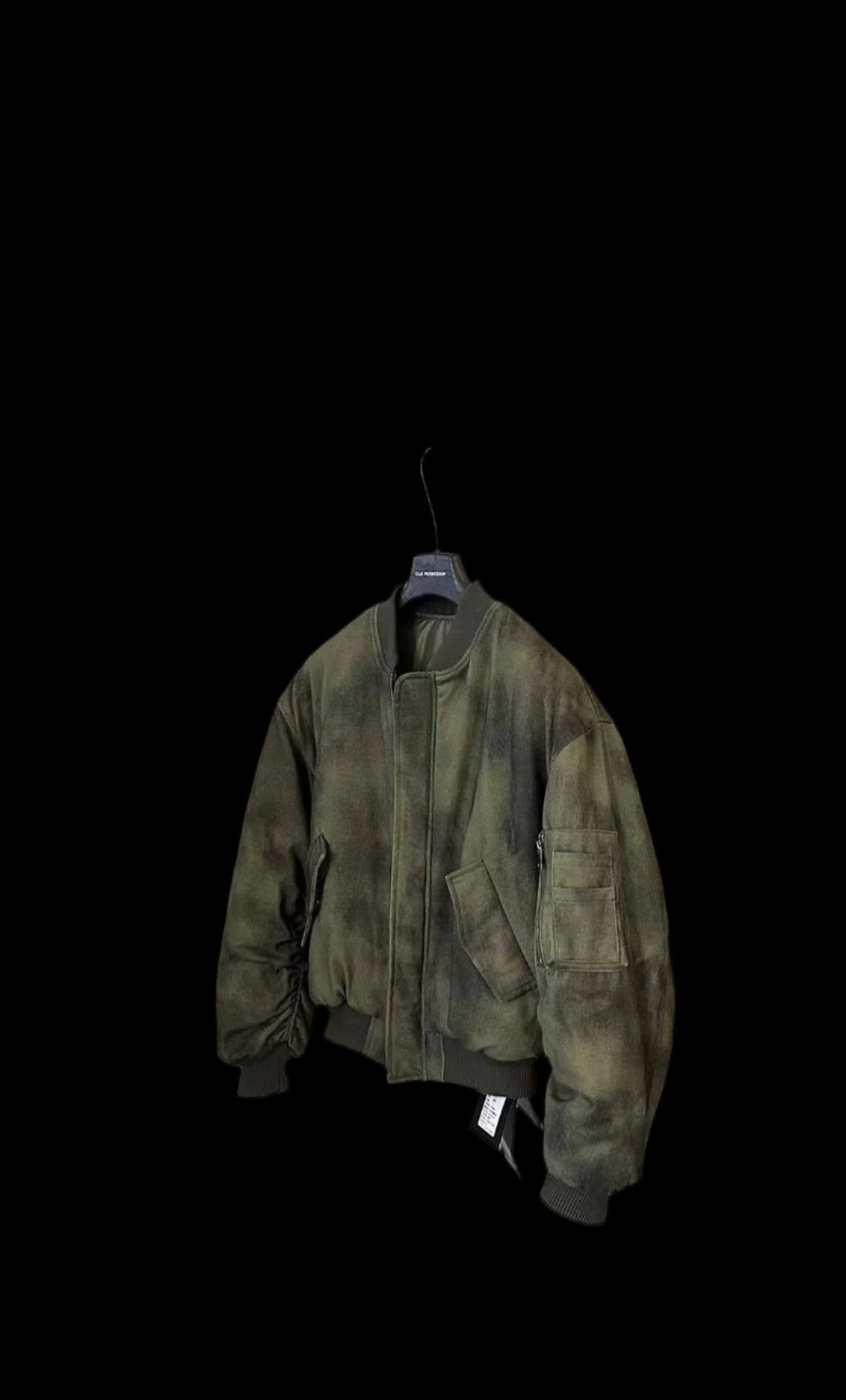 Camouflage Bomber Jacket