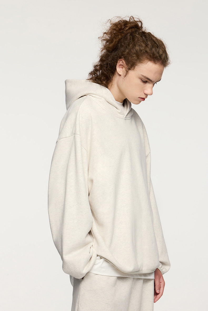 Cozy Relaxed-fit Heat-tech Hoodie