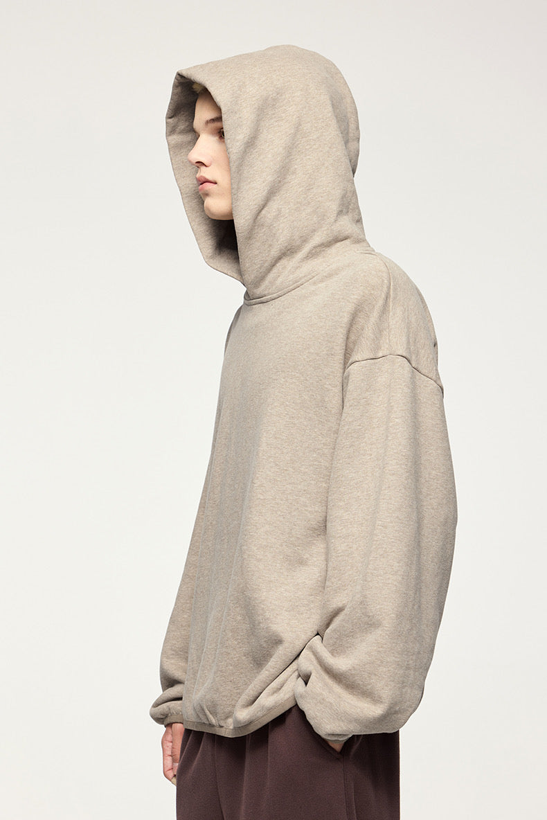 Cozy Relaxed-fit Heat-tech Hoodie