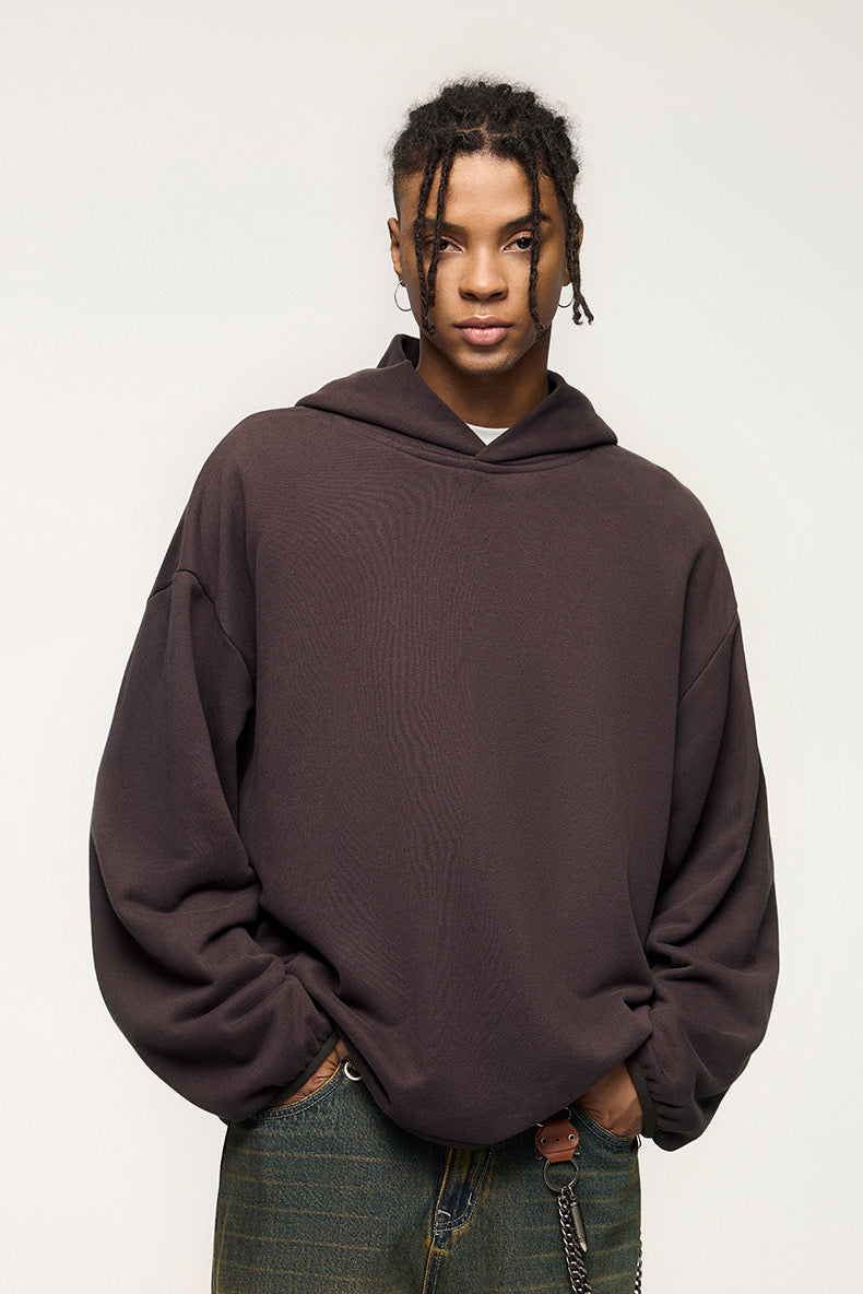 Cozy Relaxed-fit Heat-tech Hoodie