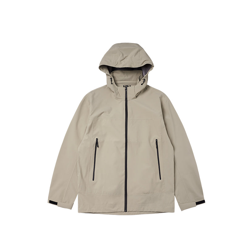 Hooded Jacket with Anti-Drop