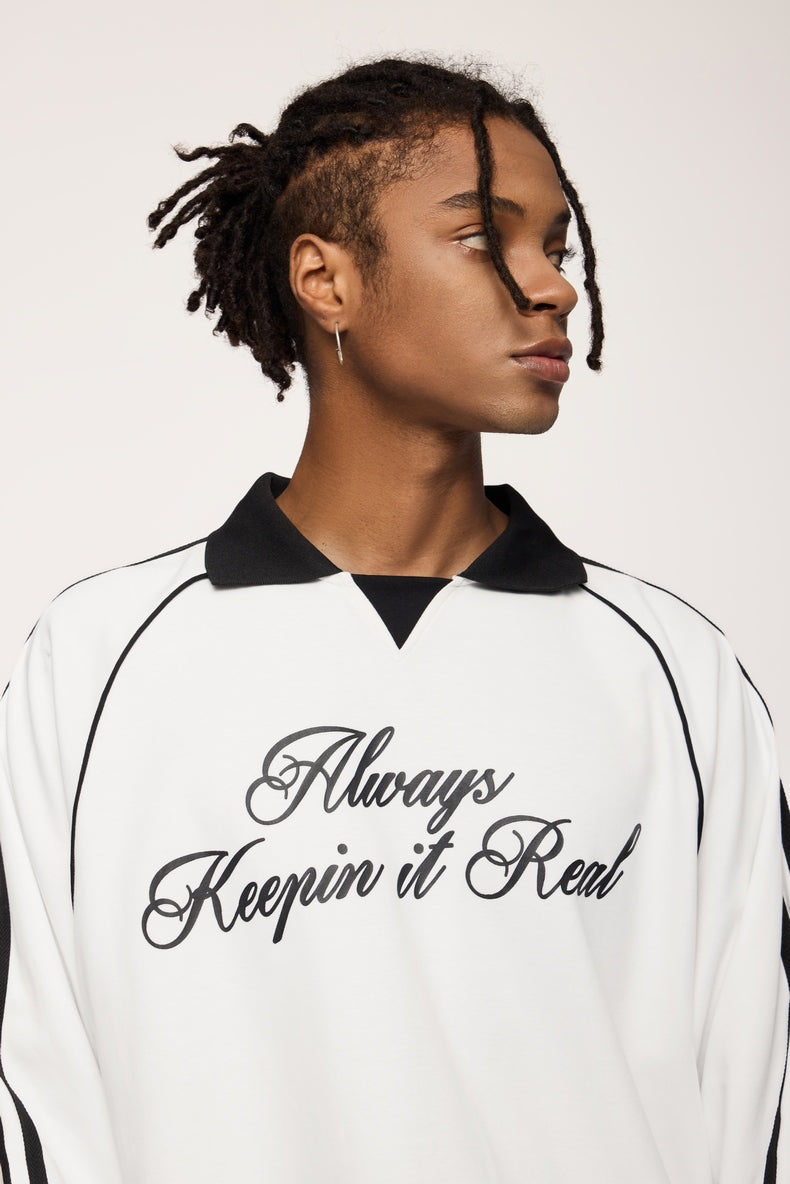 Sports Real Vibes Raglan Polo