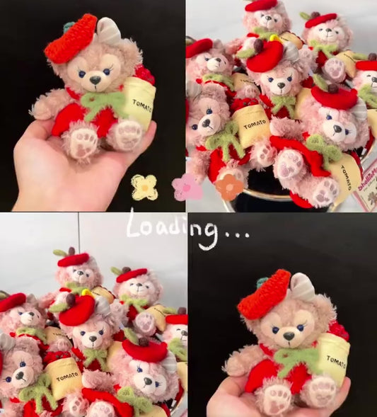 Tomato Wellington Bear Keyring